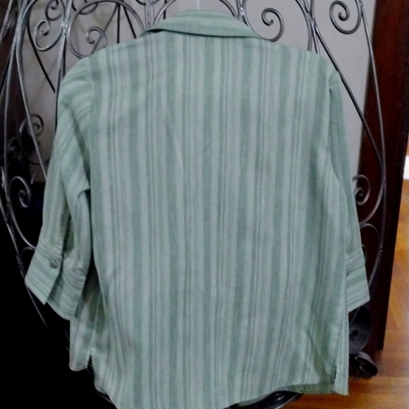 Custom 3pc, Draper's & Damon's Blouse paired With Blair Stretch Top & Pants PS/8 - Picture 2 of 10